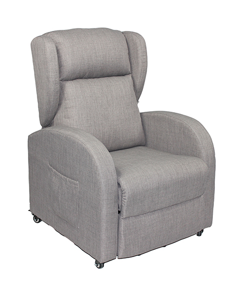 Poltrone Benessere. Poltrona Jasmine. Cotone grigio Poltrone Benessere. Poltrona Jasmine. Cotone grigio