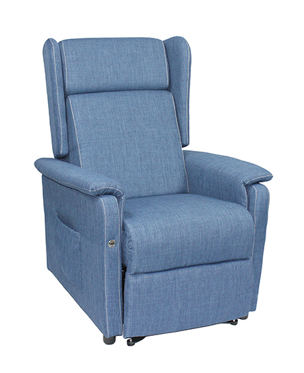 Poltronebenessere Poltrona Lavanda colore blu Poltronebenessere Poltrona Lavanda colore blu